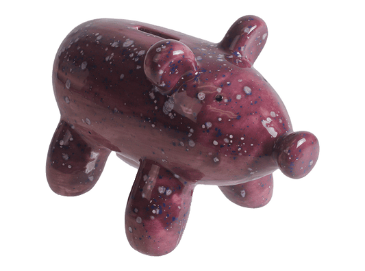 Bisque Balloon Piggy Bank (Case of 4)