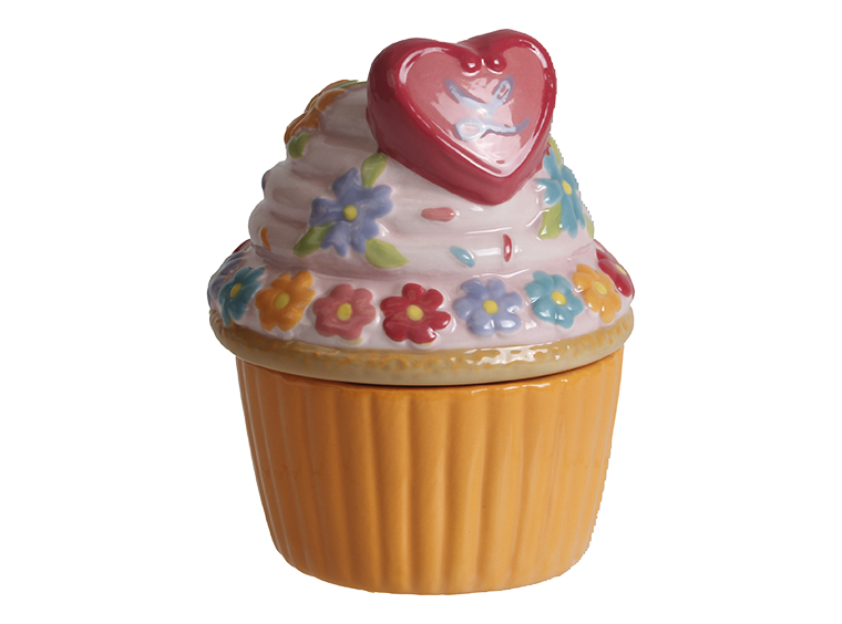 Bisque Fancy Cupcake Box (Case of 4)