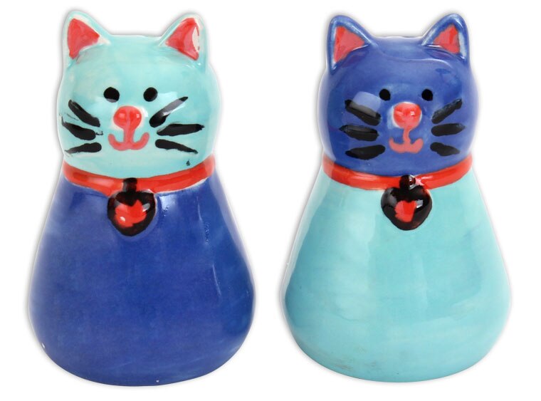 Bisque Whiskers Salt And Pepper Set (Case of 4)
