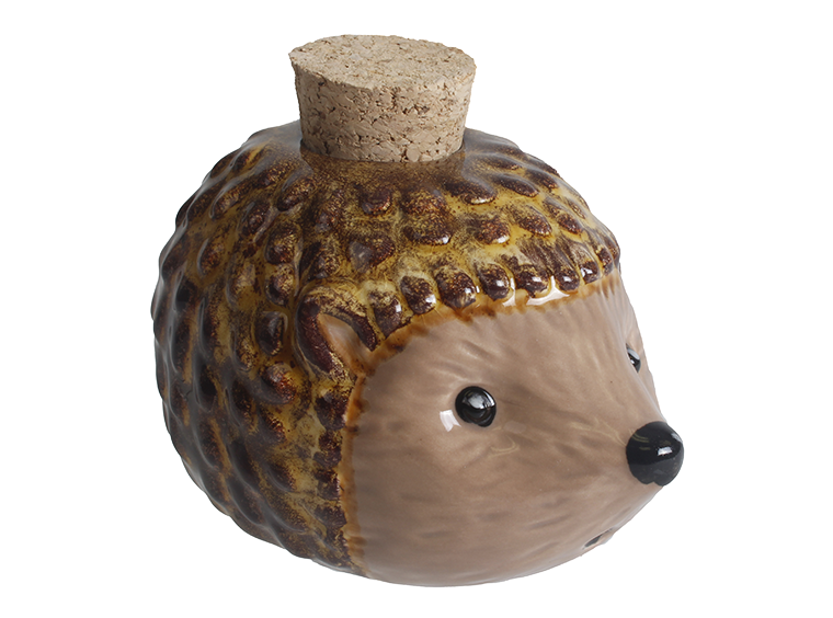 Bisque Hedgehog Jar (Case of 12)