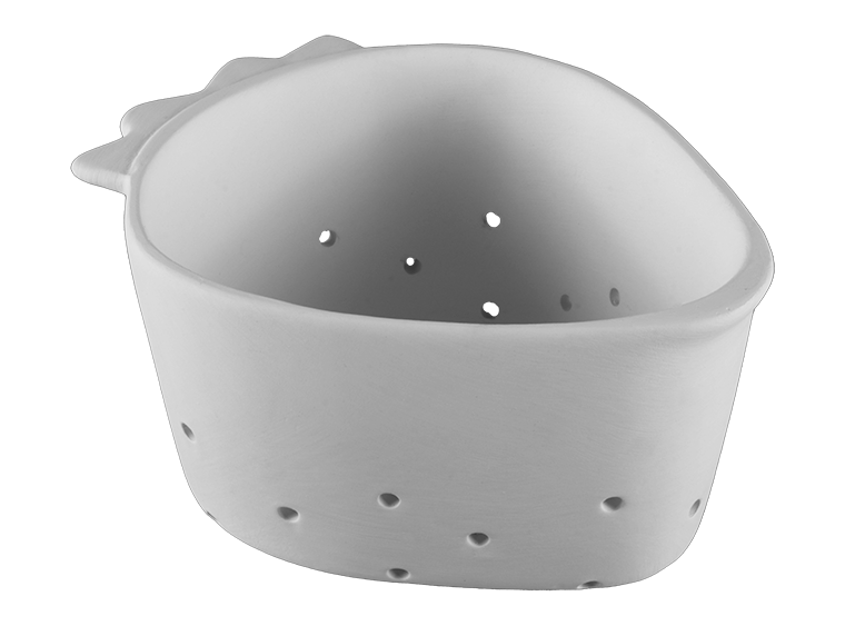 Bisque Strawberry Colander (Case of 4)