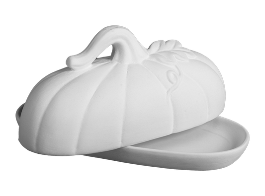Bisque Harvest Butter Dish (Case of 4)