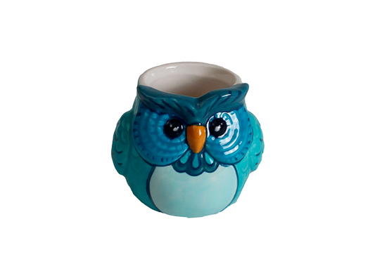 Bisque Owl Planter (Case of 12)