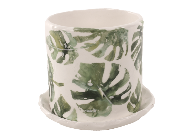 Bisque Pure Earth Planter (Case of 4)