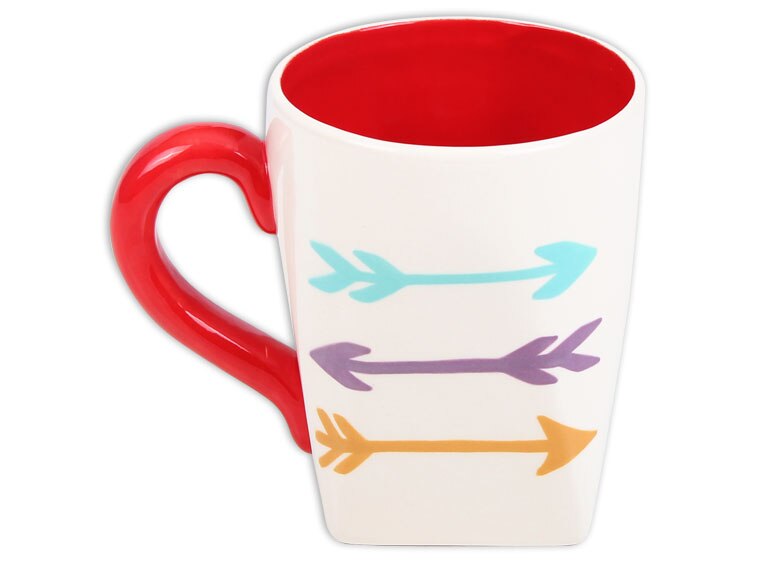 Bisque Square Mug (Case of 6)