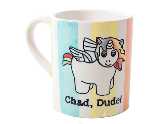 Bisque Chad, Dude! Mug (Case of 12)