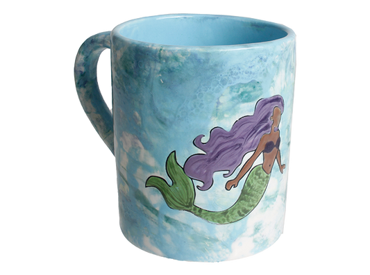 Bisque Mermaid Mug (Case of 12)