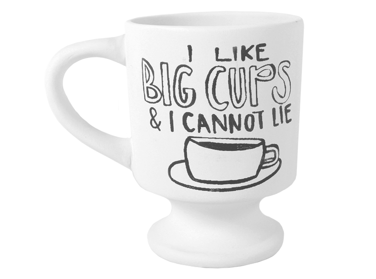 Bisque I Like Big Cups Mug (Case of 4)