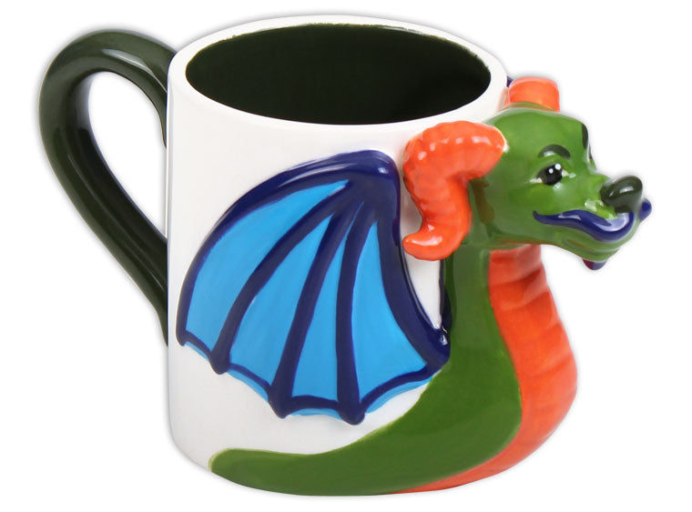 Bisque Dragon Mug (Case of 4)