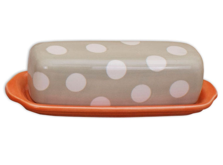 Bisque Single Butter Dish (Case of 3)