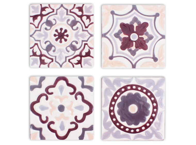 Bisque Catalina Coaster Set (Case of 6)