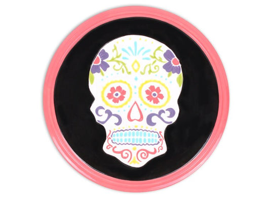Bisque Day Of The Dead Plate (Case of 4)