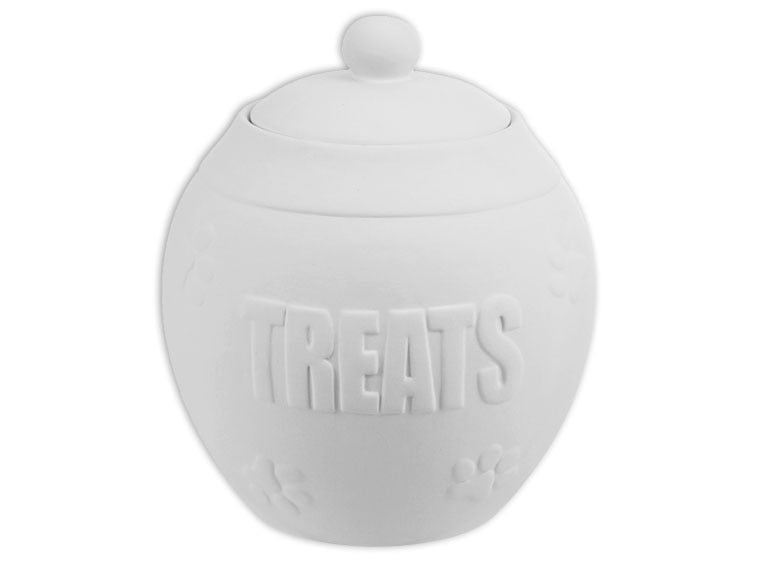 Bisque Tasty Treat Jar (Case of 1)