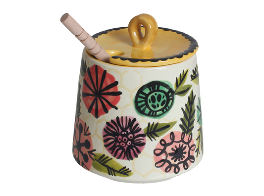 Bisque Honey Pot (Case of 6)