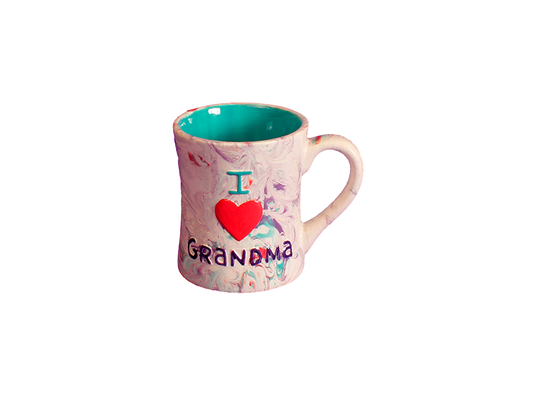 Bisque I Heart Grandma Mug (Case of 6)