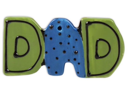 Bisque Dad Word Ornament (Case of 12)