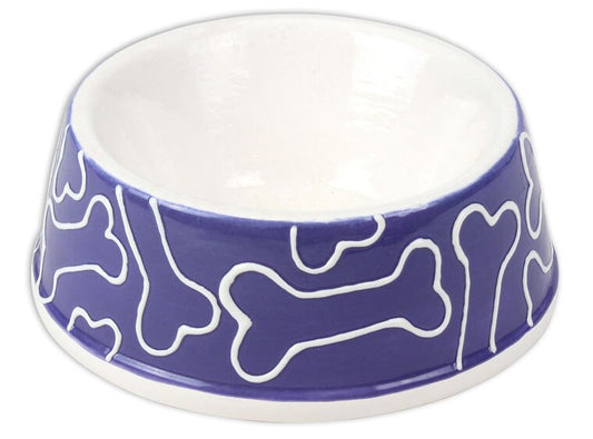 Bisque Medium Dog Bowl (Case of 4)