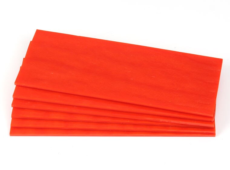Orange Opalescent Blocks (Case of 1)