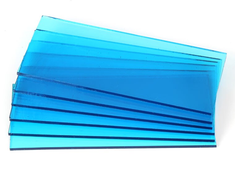 Sky Blue Transparent Blocks (Case of 1)
