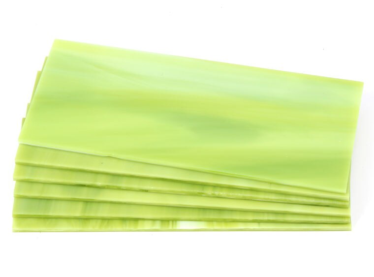 Lime Green/White Block (Case of 1)