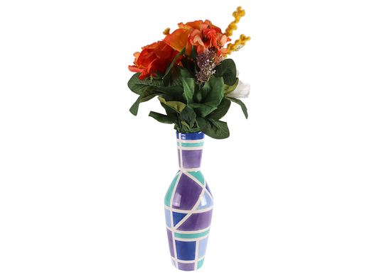 Bisque Angled Modern Vase (Case of 4)