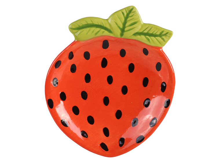 Bisque Strawberry Dish (Case of 12)