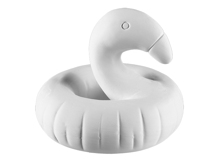 Bisque Floaty Friends Flamingo Figurine (Case of 6)