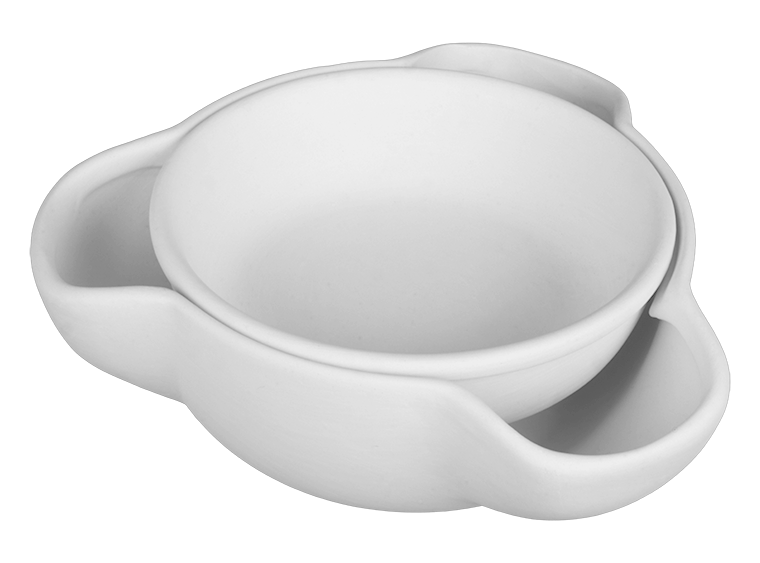 Bisque Snack-N-Stash Bowl (Case of 1)