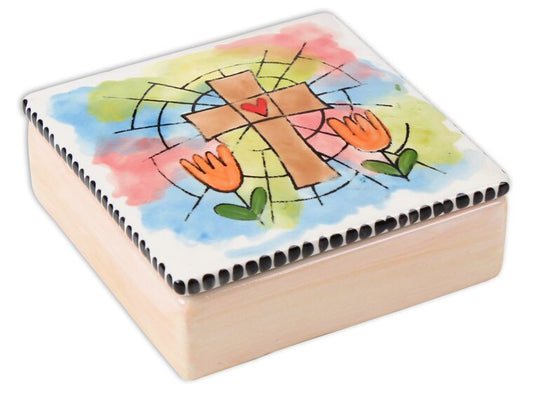 Bisque 5.25" Tile Box (Case of 6)
