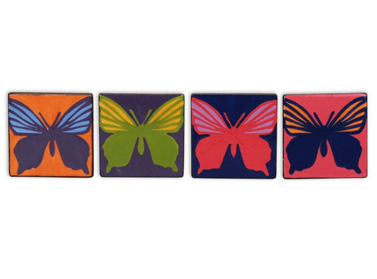 Bisque 3.5 In. Square Tile (Case of 12)