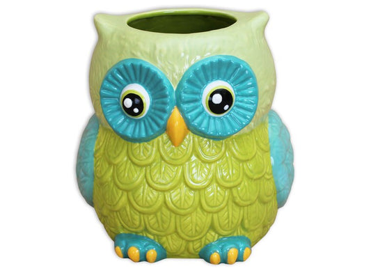 Bisque Big Owl Holder (Case of 1)