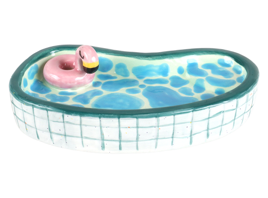 Bisque Float On Pool Dish (Case of 6)