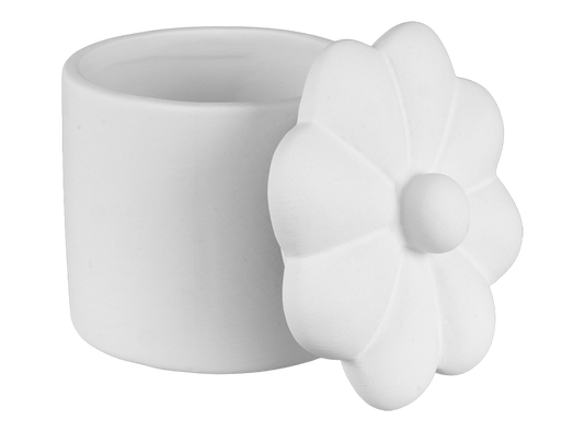 Bisque Pretty Petal Box (Case of 4)