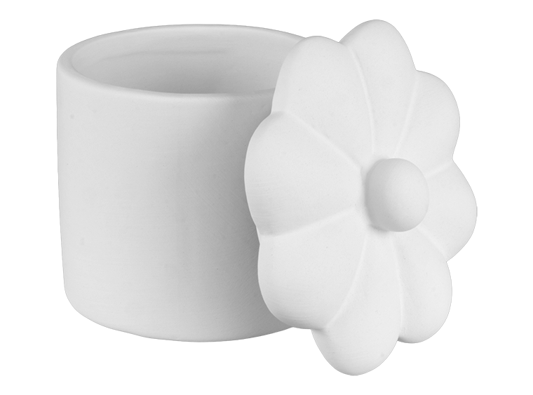 Bisque Pretty Petal Box (Case of 4)
