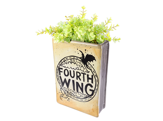 Bisque Book Vase (Case of 3)