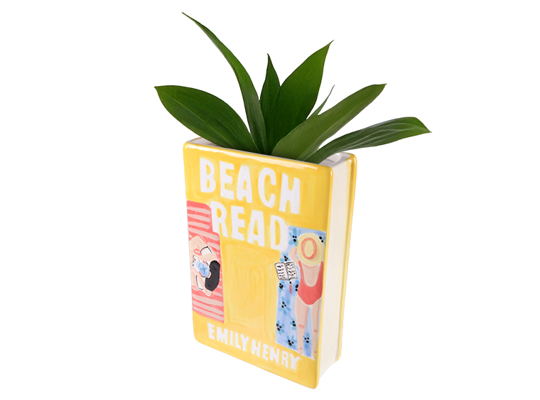 Bisque Book Vase (Case of 3)