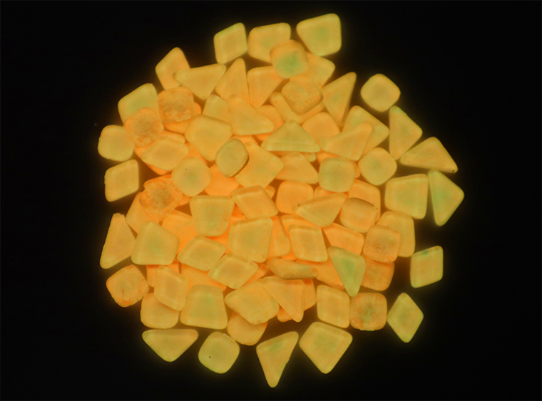 Orange Glow Tile Assorted Shapes (Case of 1)