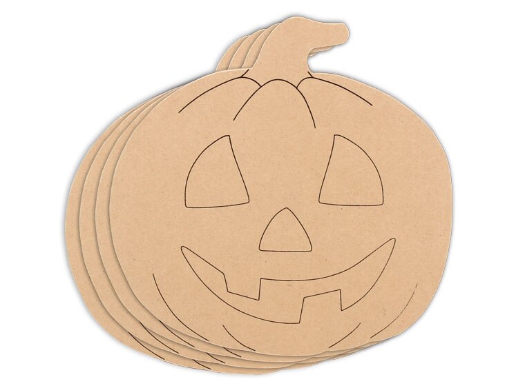 Jack-O-Lantern Plaque (Case of 4)