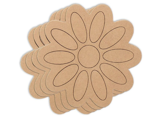 10 Petal Daisy Plaque (Case of 4)