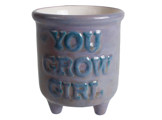 Bisque You Grow Girl Planter (Case of 4)