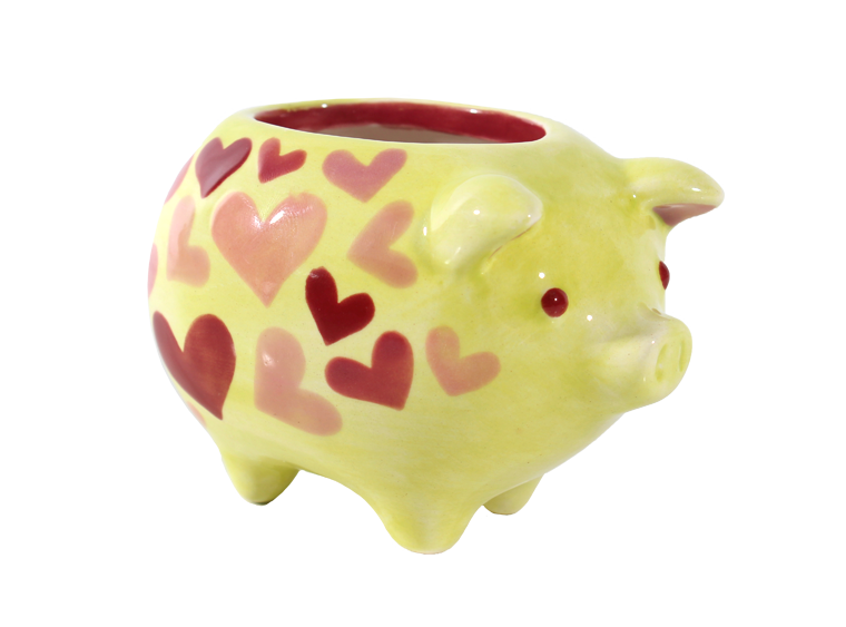 Bisque This Little Piggy Planter (Case of 12)