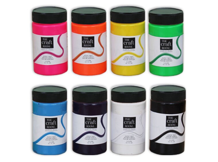 Neon Colors - Acrylic Assortment (Case of 1)