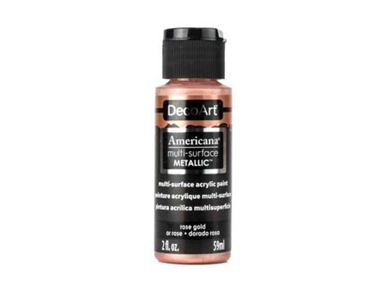 Rose Gold Metallic Acrylic (Case of 1)