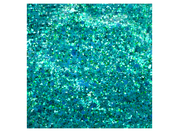 Aqua Meteor Glitter Acrylic (Case of 1)