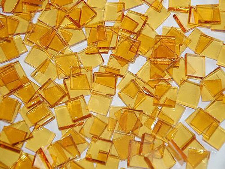 Pale Amber Transparent Bits (Case of 1)
