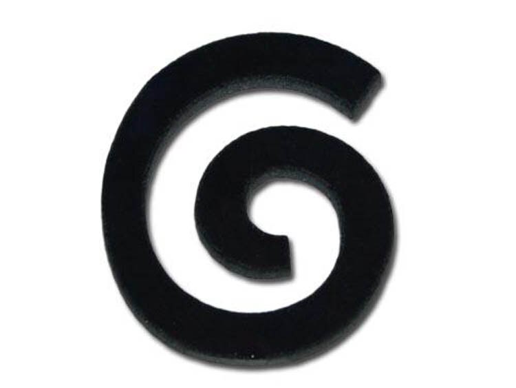 Black Iridescent Spiral CutUp (Case of 1)