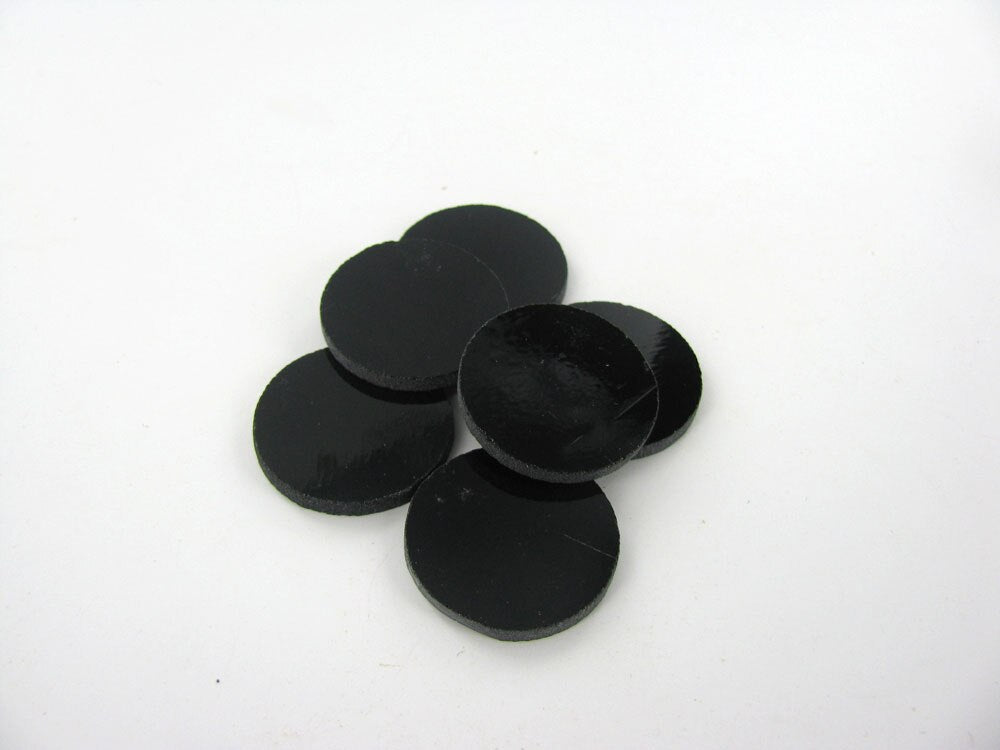 Black Mini Circles (Case of 6)