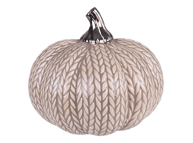 Bisque Woven Pumpkin (Case of 4)