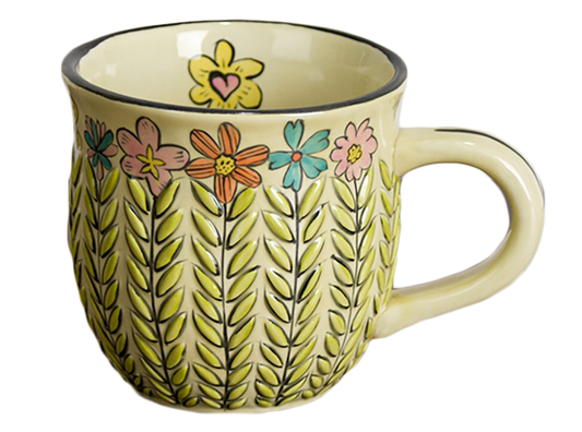 Bisque Stitched Mug (Case of 6)