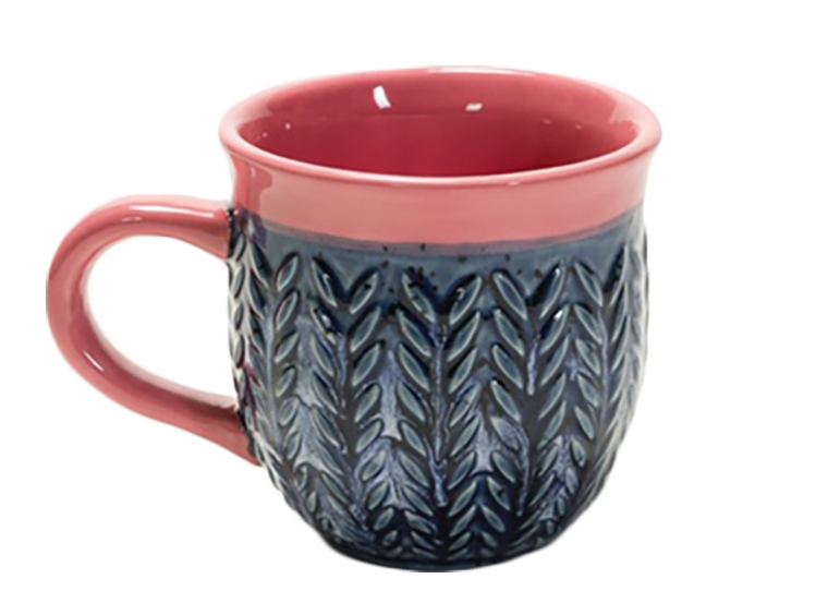 Bisque Stitched Mug (Case of 6)